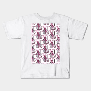 Dyslexia digital pattern Kids T-Shirt